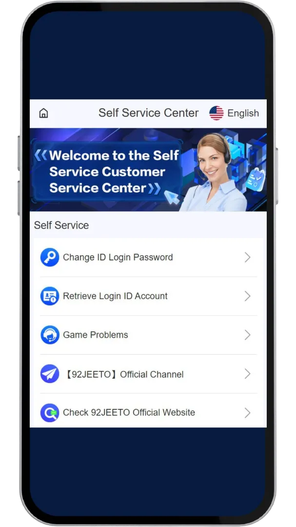 92 jeeto customer Service page